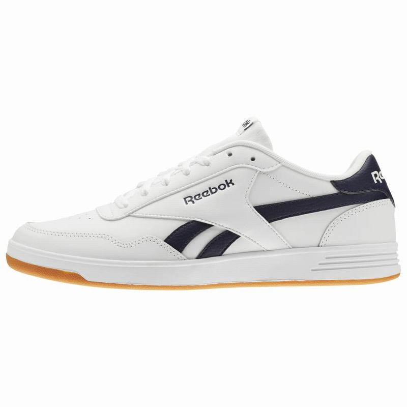 Reebok Royal Techque Tenisky Panske - Biele/Námornícka Modrá PY9582DS